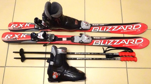 Top skiset ski 110 - cm, incl